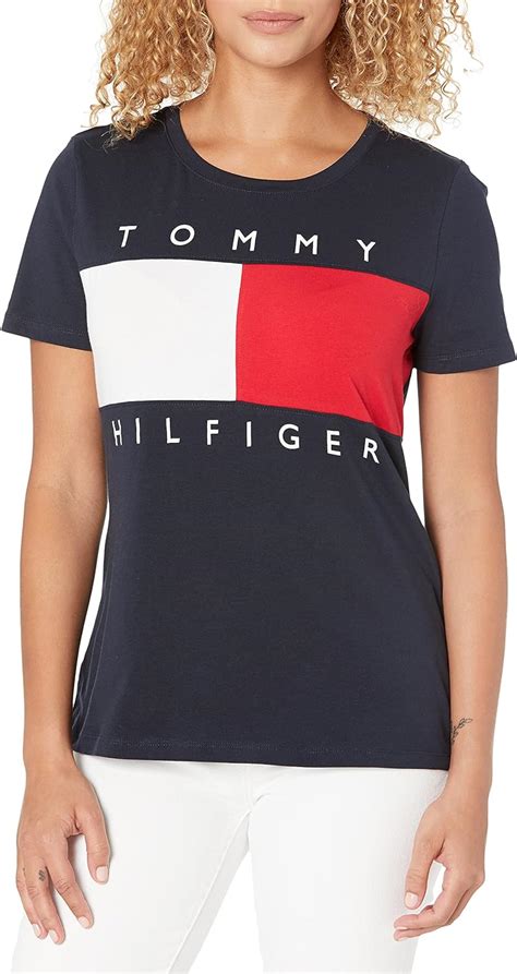 graphic tees women tommy hilfiger.